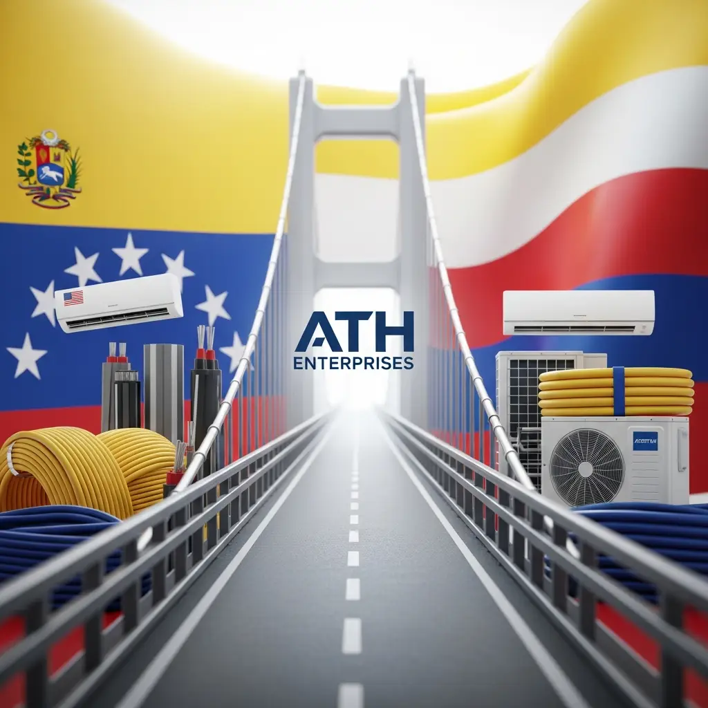 ATH Enterprises, alianza EEUU-Venezuela, distribuci&oacute;n de partes el&eacute;ctricas, mec&aacute;nicas, aires acondicionados y m&aacute;s.