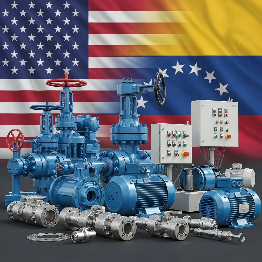 Suministros industriales certificados y equipos mec&aacute;nicos para exportaci&oacute;n a Venezuela - ATH Enterprises